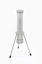 ADDIPURE PEO 120*50 extractor (height-adjustable). Made of food-grade stainless steel with an anodised finish. 3-layer filter system. Batch quantity up to 60g.